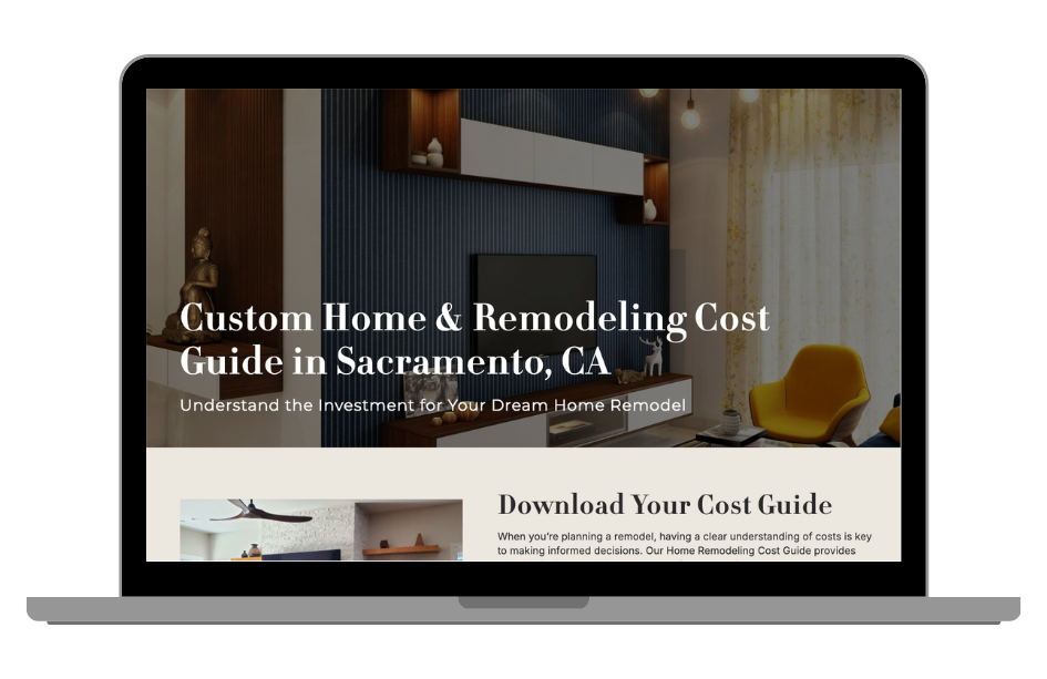 Sacramento, CA Remodeling and Custom Home Cost Guide